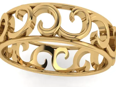 Plain Band ring  58 3D print model