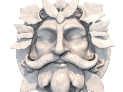 Green Man - 6 Models 3D Model Collection