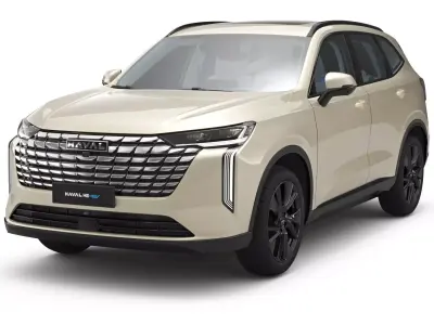 2025 GWM Haval H6 HEV with Interior 3D model