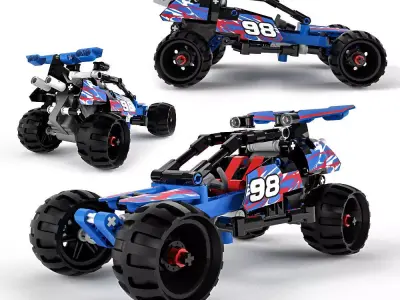 Lego Technic Off-road Racer 3D model