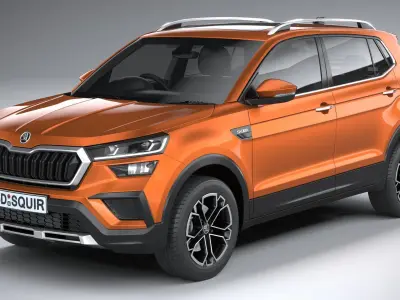 Skoda Kushaq 2021 3D model
