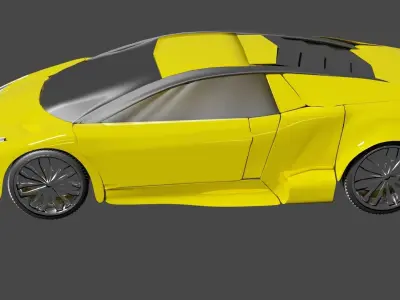 Dream car Concept 3D model