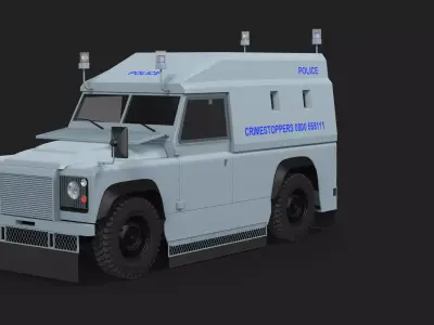 Police Tangi 3D model
