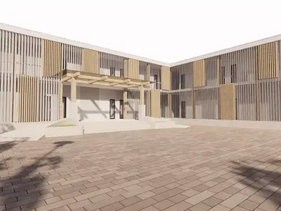 Nursing house Free 3D model