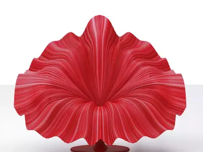 contemporary Armchair Low-poly 3D model