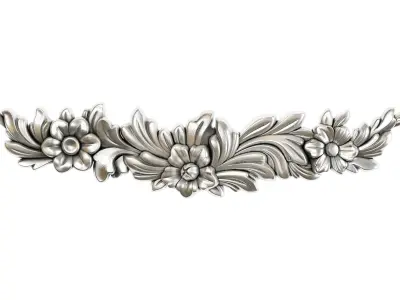 Classic carved 254 3D model