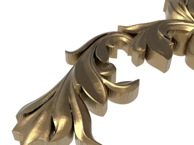  decorative pattern ready for 3D printing 3D model 452