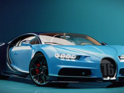 Bugatti Chiron Sport 3D model