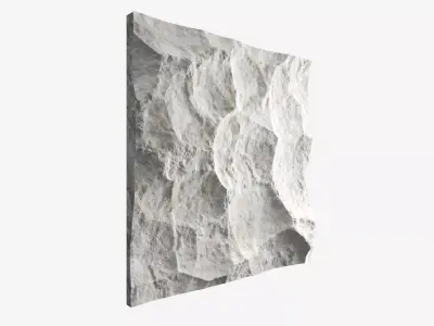 476-RockPanel sandstone wall texture 3D model