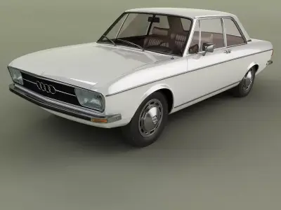 Audi 100 C1 3D model
