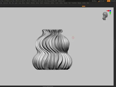 vase 3d print 516  3D print model