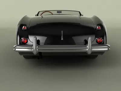 Austin-Healey 100-4 3D model