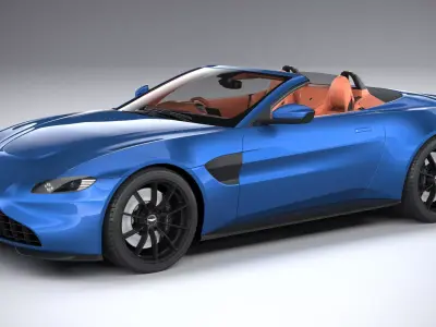 Aston Martin Vantage Roadster 2021 3D model