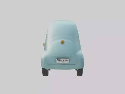 Microcar Model 1 Low-poly 3D model