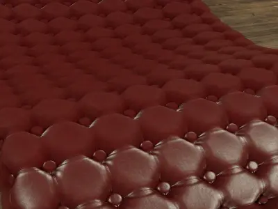 Theraphy Couch Free low-poly 3D model