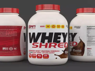 Protein Powder 3D model 197
