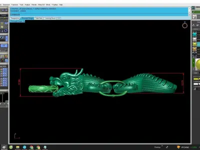 A5693 Dragon Bracelets 3D print model