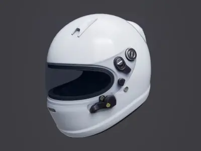 Helmet 01 Low-poly 3D model