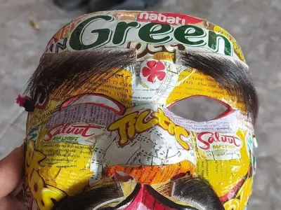 Funny Mask Balinesse 3D print model