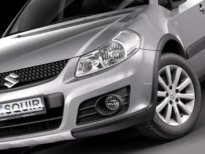 Suzuki SX4 2010 3D model