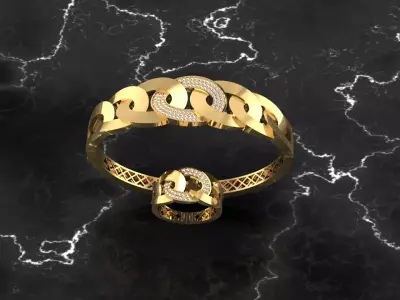 bracelet 3D print model