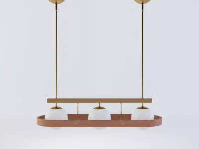 Aubrey Chandelier by Soho Home 3D model