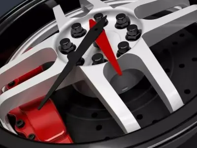 Mags Wall Clock TNA 3D print model