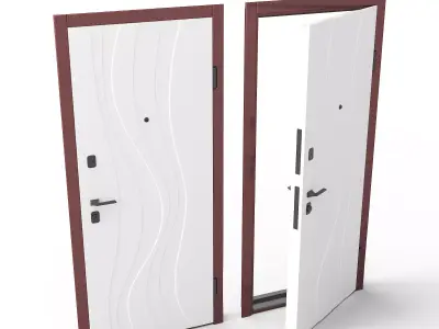 Quelle Door 3D model