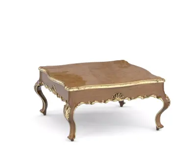 Bella vita square coffee table by Modenese 3D model