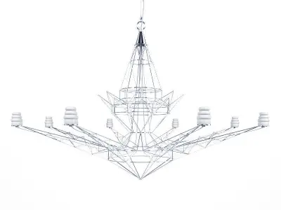 Chandelier Lightweight Foscarini 3D model