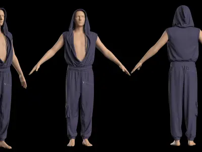 3 Mens Outfit-vol3 3D model