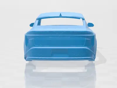 Kia K4 - Body Car STL Model 3D print model