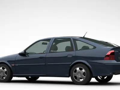 Vauxhall Vectra B HB Facelift 3D model