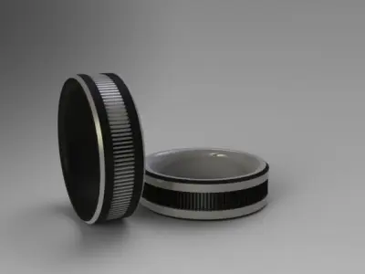 ring design No07 Low-poly 3D model