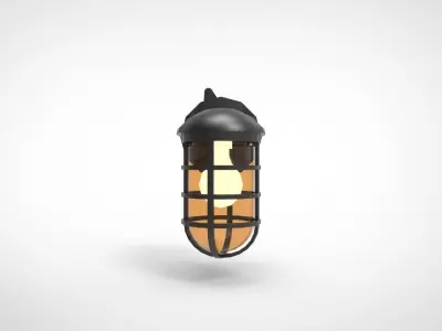  Marine Wall Light 3D model
