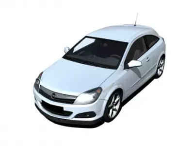 Opel Astra 3D model 3D model