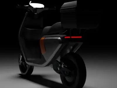   No9 electric vehicle f90 3D model