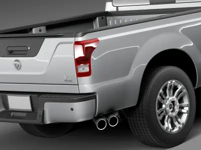 Generic Average Pickup 2015 3D model