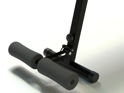 Weight Bench 3D model