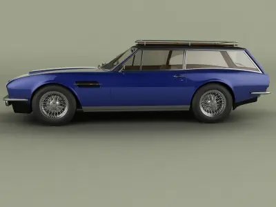 Aston Martin DBS Estate 3D model
