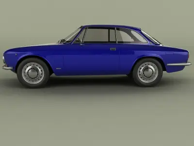 Alfa Romeo Giulia Sprint 1600 GT Junior 3D model