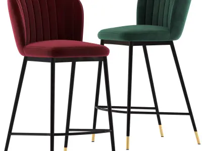 Temple and Webster Venus Barstool 3D model