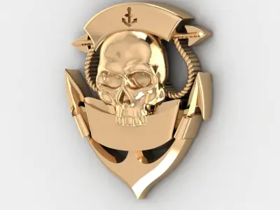 Skull 5 3D print model