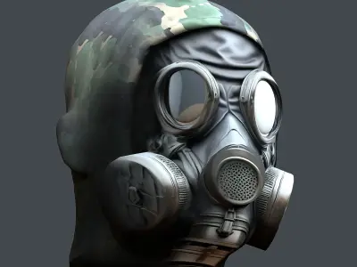 Helmet 3d model military combat Military Low-poly 3D model Low-poly 3D model buy