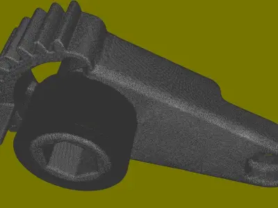 CITROEN C4 PEUGEOT 307 DS Climate Heater Temp Actuator Gear 3D print model