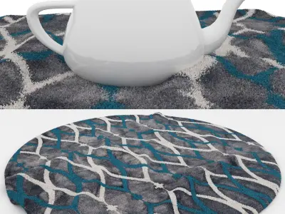 Rugs No 711 Low-poly 3D model