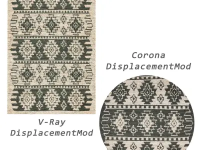 Rugs No 124 Low-poly 3D model