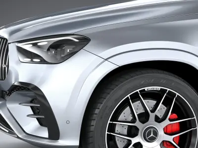 Mercedes-Benz GLE 53 AMG Coupe 2024 3D model