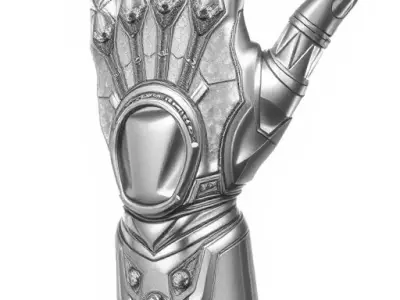 Futuristic Robotic Arm model pack Low-poly 3D model