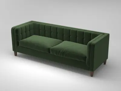 TUFTED SOFA 3D model